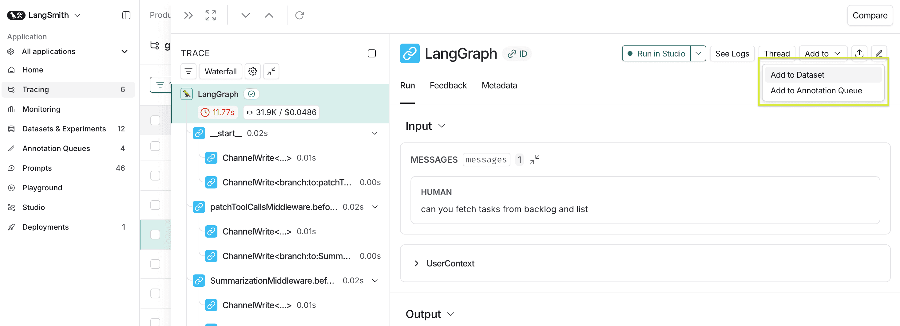 Add to Dataset