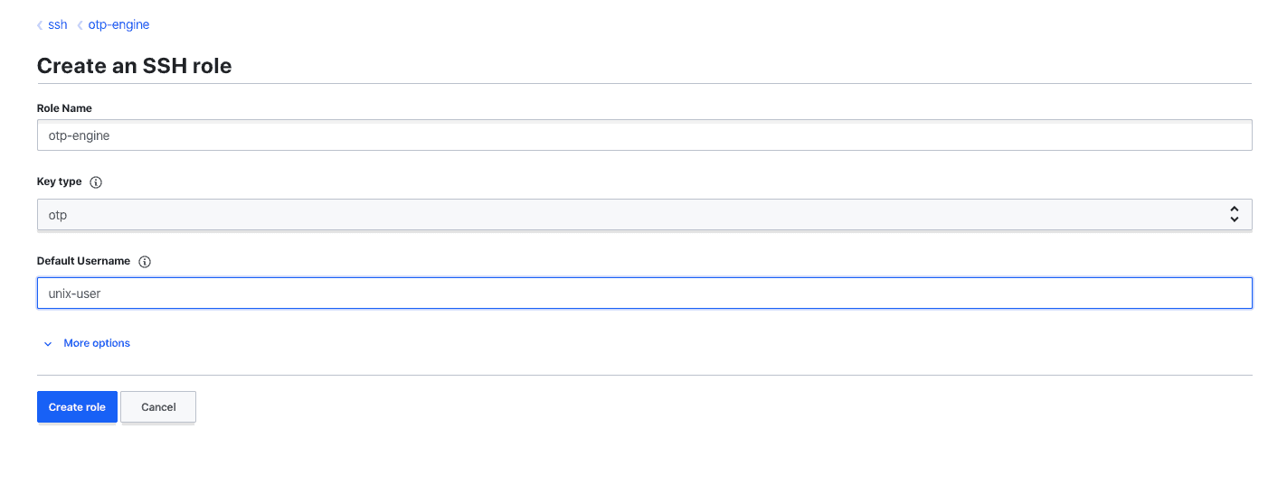 Vault SSH Engine Image